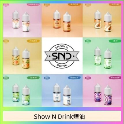 Show N Drink煙油 玫瑰檸檬冰沙 泰式奶茶