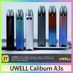 UWELL Caliburn A3S咖哩棒A3S POD電子煙主機官網評價說明書